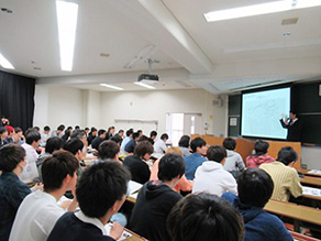 富山県立大学の企業経営概論に講師派遣